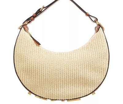 Fendigraphy Small Raffia Bag Alchemy Hot on Sale