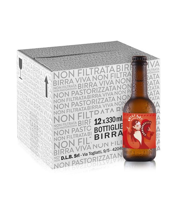 CHILI BABY - Habanero IPA - box 12 bottiglie 0.33L. Fashion