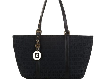 Fendi Zucchino Superstar Canvas Tote For Sale