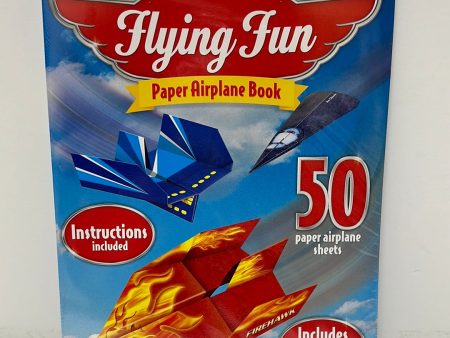 FLYING FUN PAPER AIRPLANE BOOK-7748 Hot on Sale