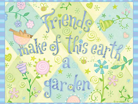 JGS395 - Friends Sayings - 16x12 Online Sale