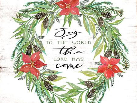 CIN1916 - Joy to the World Wreath - 12x12 Online Sale