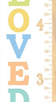 MAZ5620 - Loved Beyond Measure Growth Chart - 12x36 Online Sale