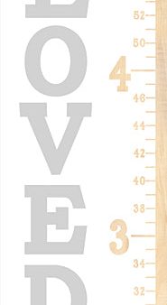 MAZ5619 - Loved Beyond Measure Growth Chart  - 12x36 Online Sale