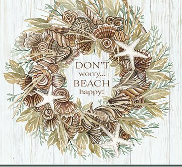 CIN2168 - Summer Beach Wreath - 12x18 Cheap