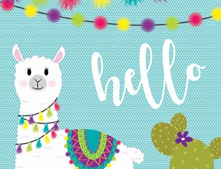 HK106 - Hello Llama - 12x16 Online